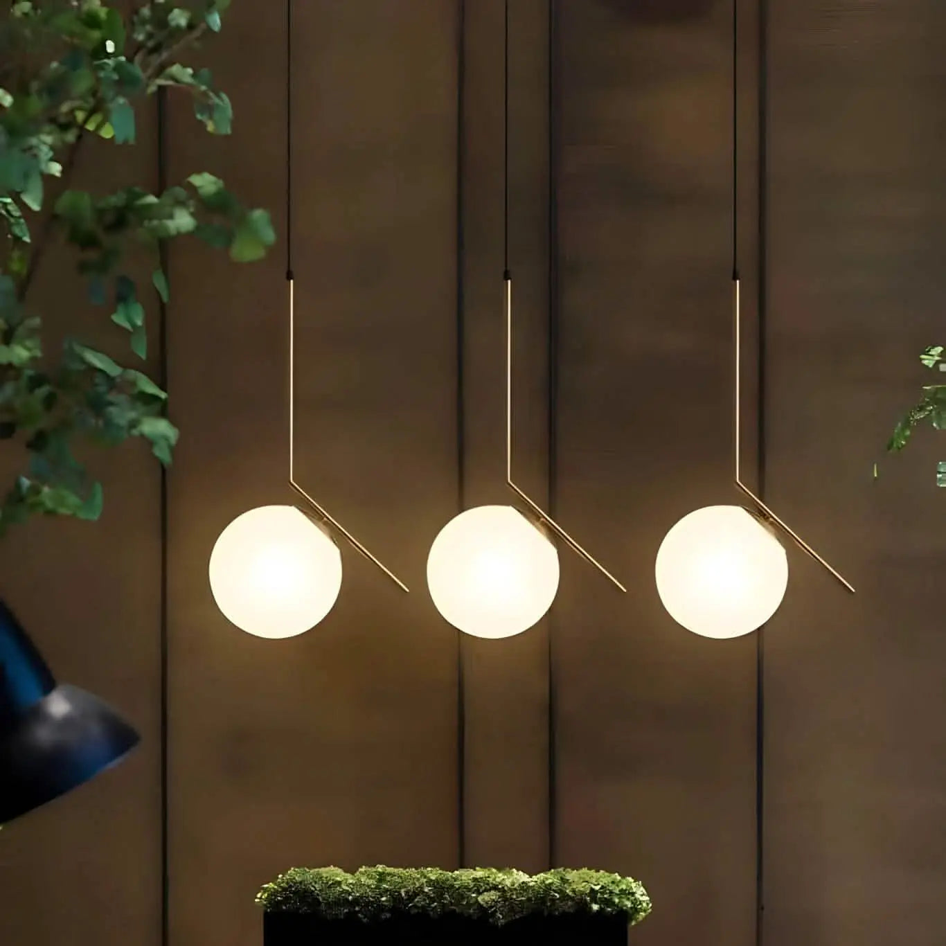 نجفة سقف ستيل و زجاج، 70*40 سم