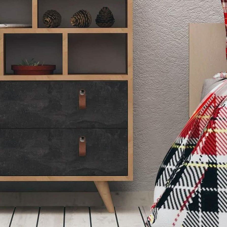 تسوق الأن من هومكس  وحدة تخزين ام دي اف 70*40*90 سم - CLG693 بأفضل سعر وأفضل جودة 