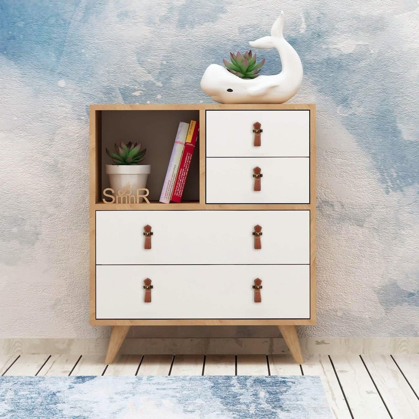 تسوق الأن من هومكس  وحدة تخزين ام دي اف 70*40*90 سم - CLG694 بأفضل سعر وأفضل جودة 