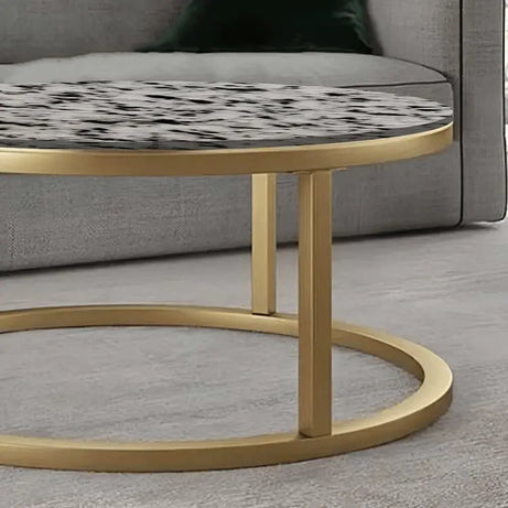 ترابيزة قهوة بسطح جرانيت 70*45 سم - LUS49 - Homix