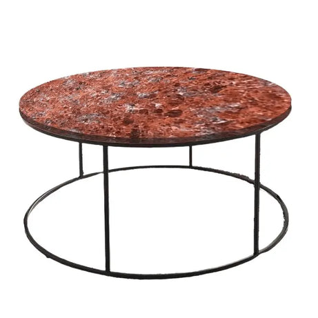 ترابيزة قهوة بسطح جرانيت 70*45 سم - LUS53 - Homix