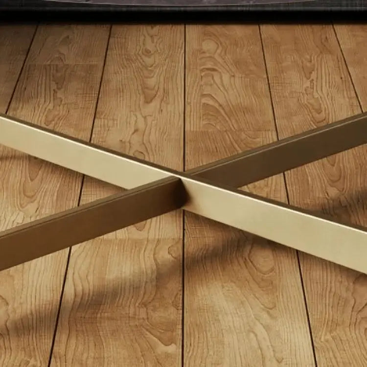 ترابيزة قهوة معدن بسطح جرانيت 70*50 سم - LUS26 - Homix