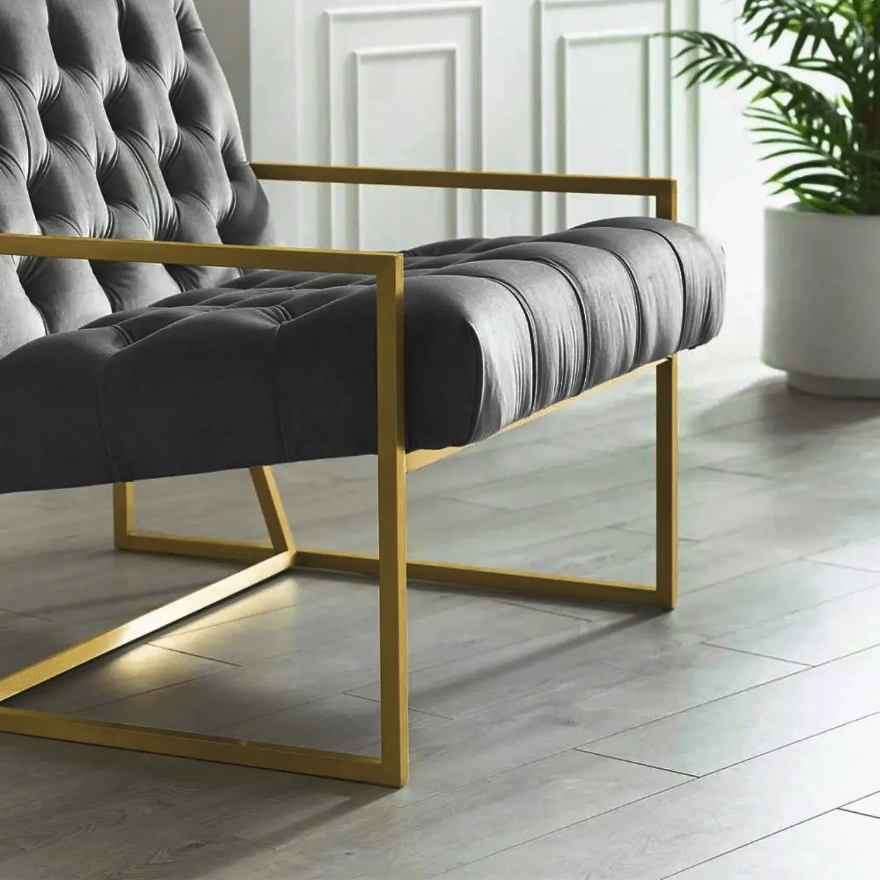 كرسي استرخاء معدن 70*80*80 سم - CH56 - Homix