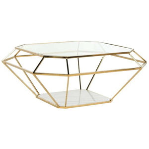 ترابيزة قهوة زجاج 70*70*50 سم - RON79 Royal Iron