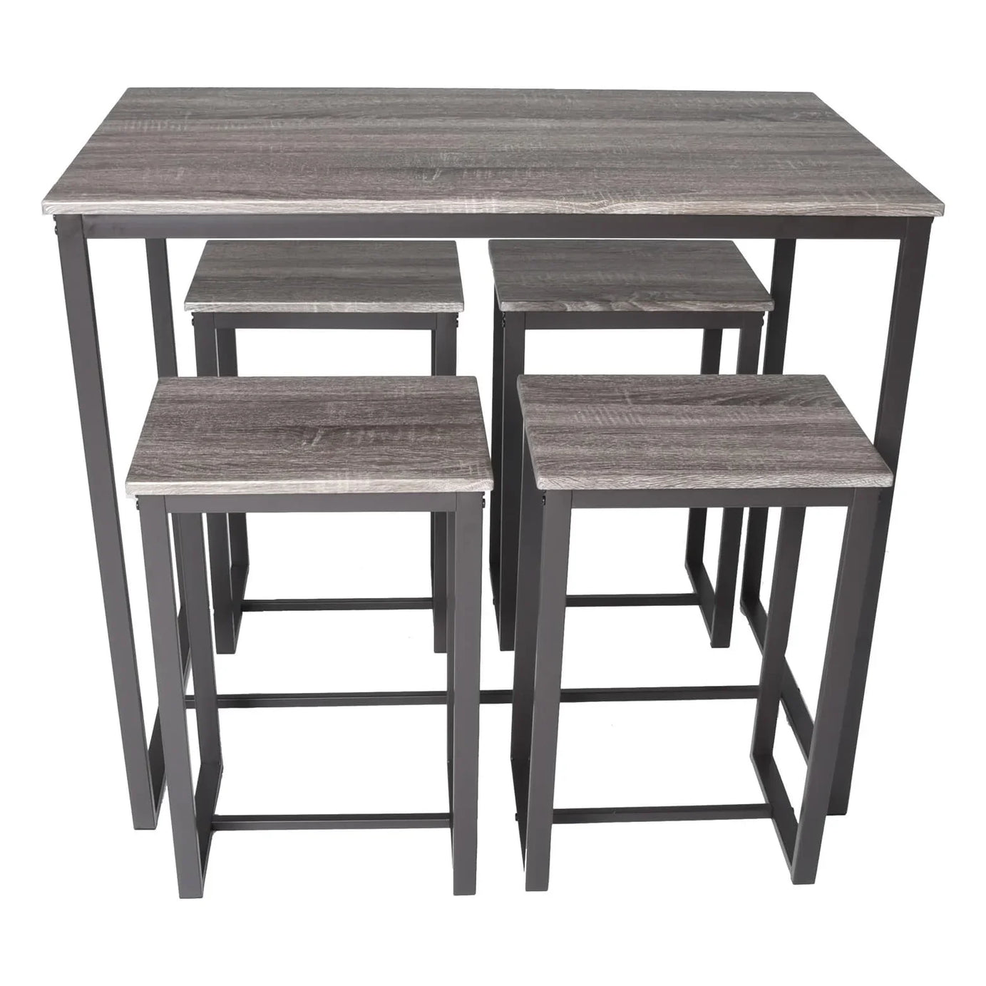 سفرة معدن و ام دي اف مع 4 كراسي - RON310 Royal Iron