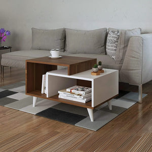 ترابيزة قهوة خشب ام دي اف، 50*40*40 سم