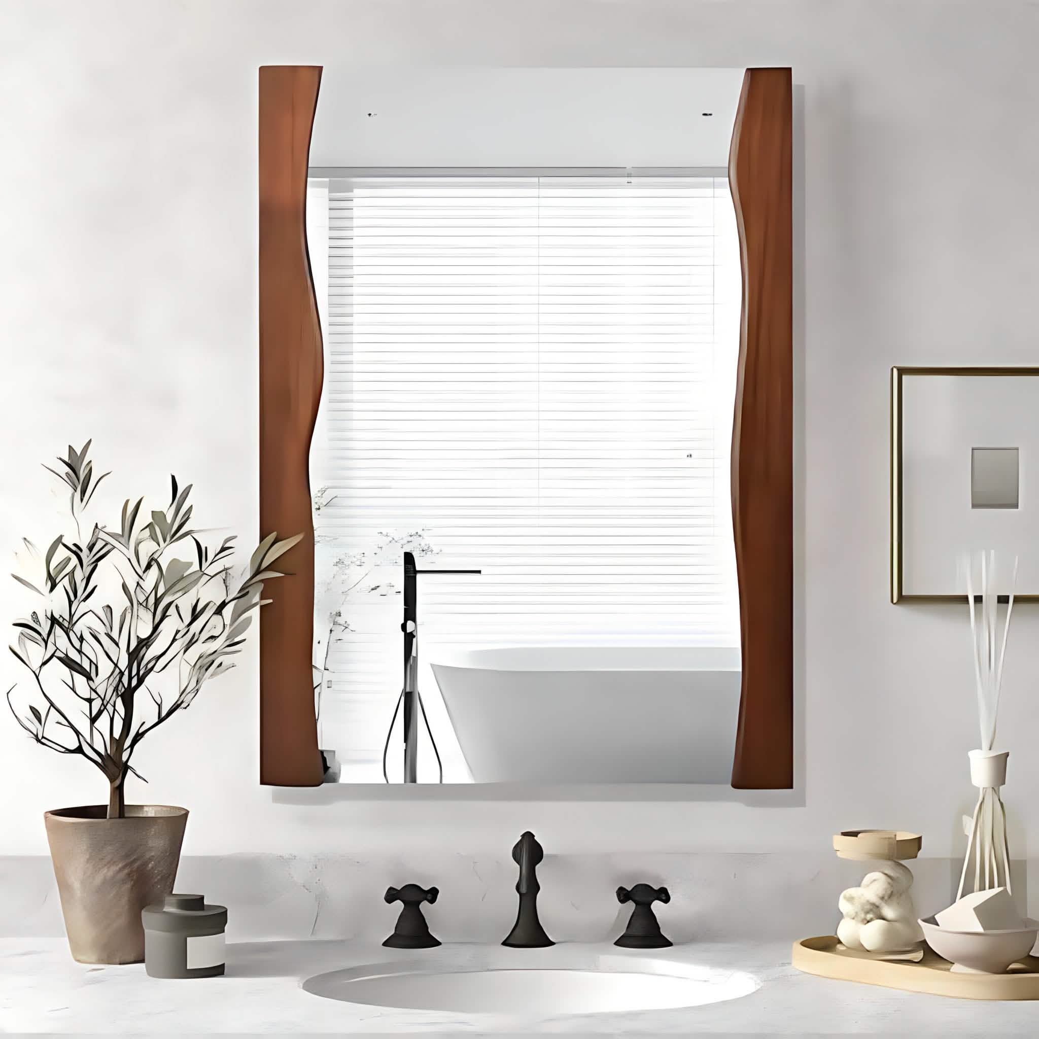 مرايا حائط زان، 60*120 سم