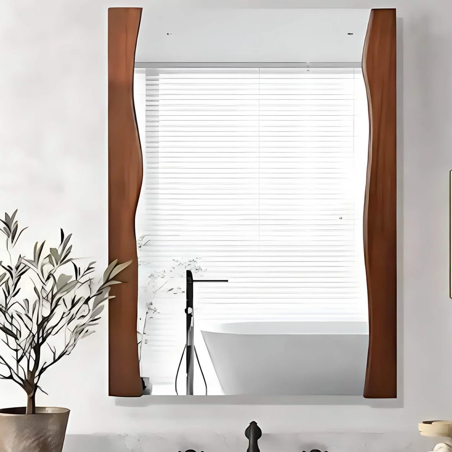 مرايا حائط زان، 60*120 سم