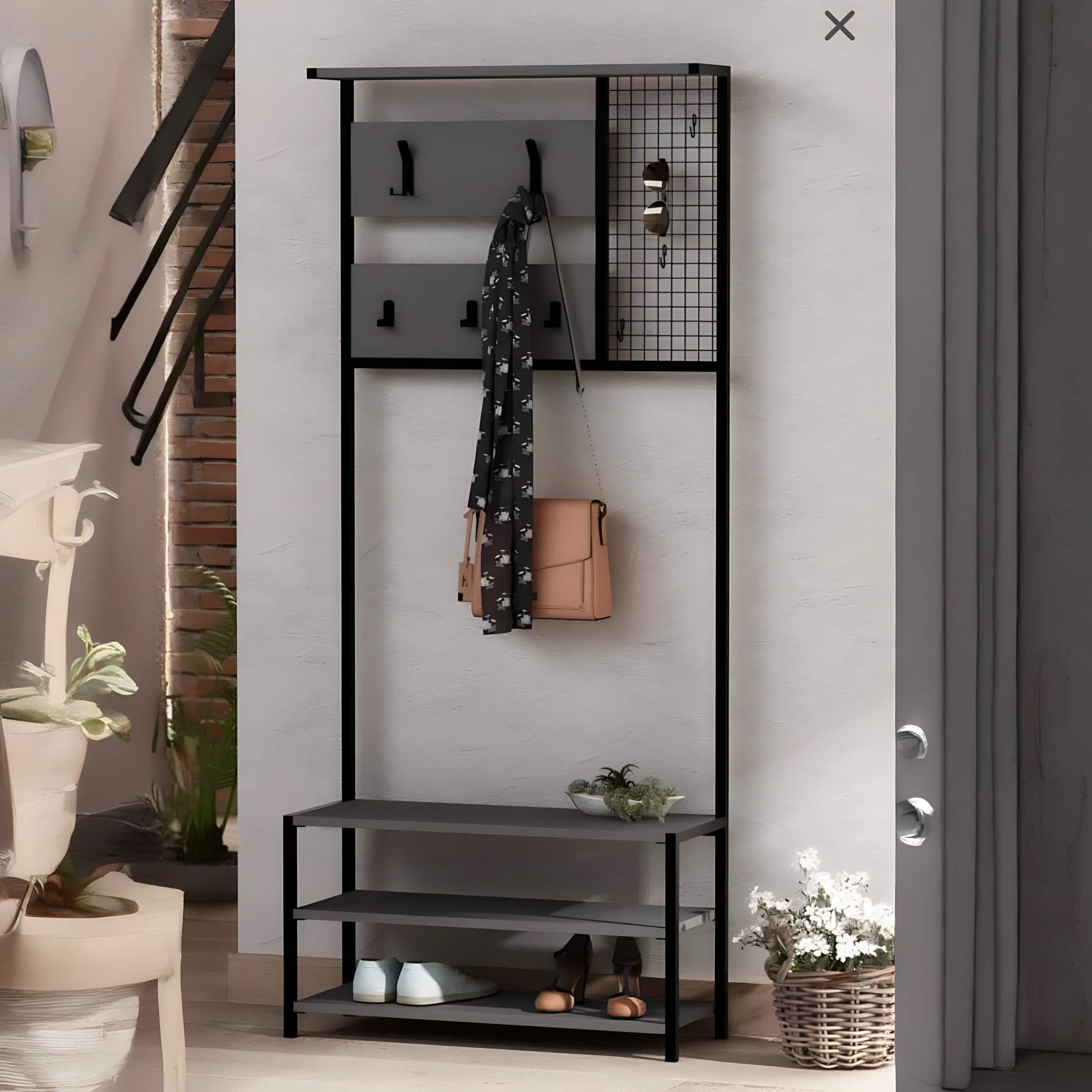 شماعة ملابس ستيل، 60*40*200 سم