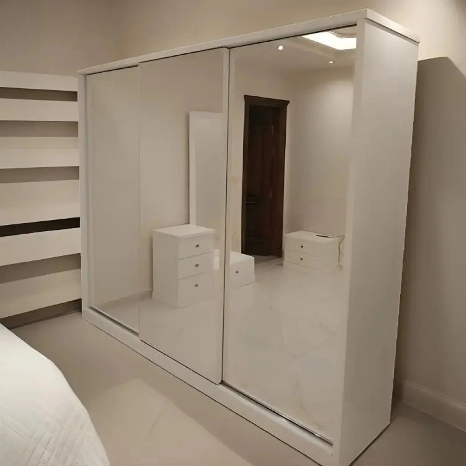 دولاب خشب ام دي اف، 240*60*220 سم