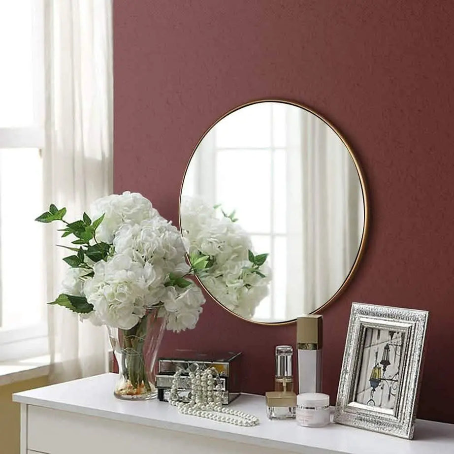 مرايا بإطار معدن، 75*75 سم