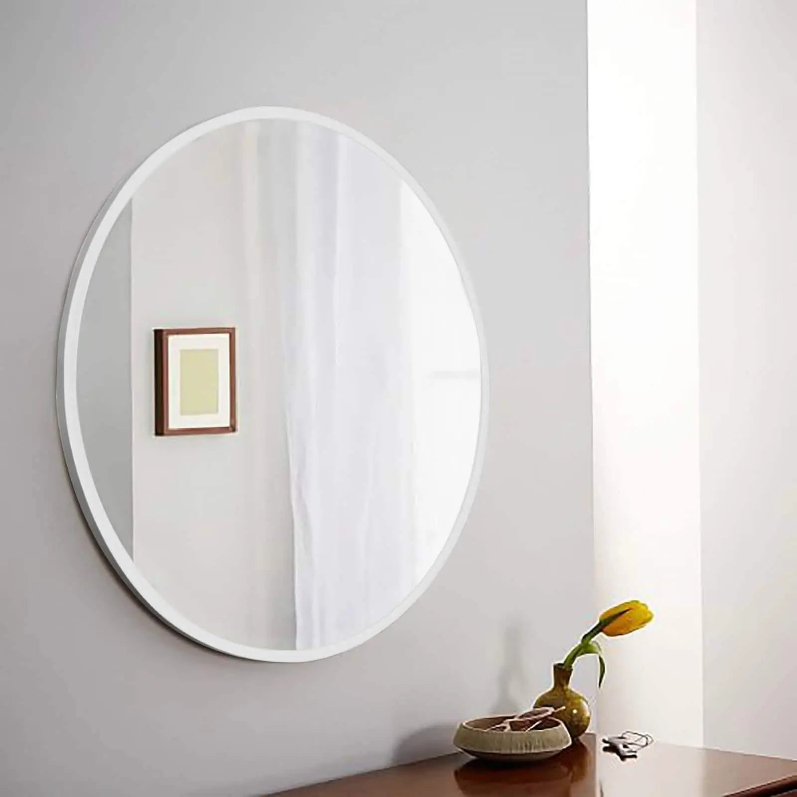 مرايا بإطار معدن، 75*75 سم