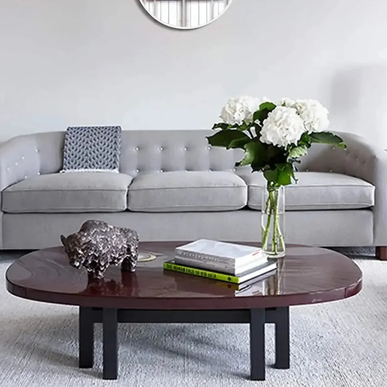 مرايا بإطار معدن، 75*75 سم