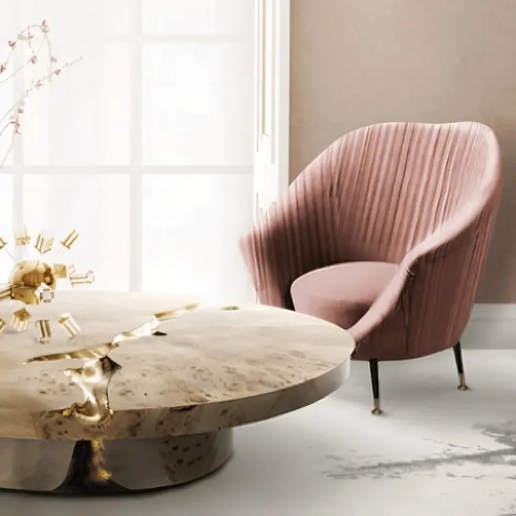 كرسي خشب زان أحمر 75*75*85 سم - KAR19 - Homix