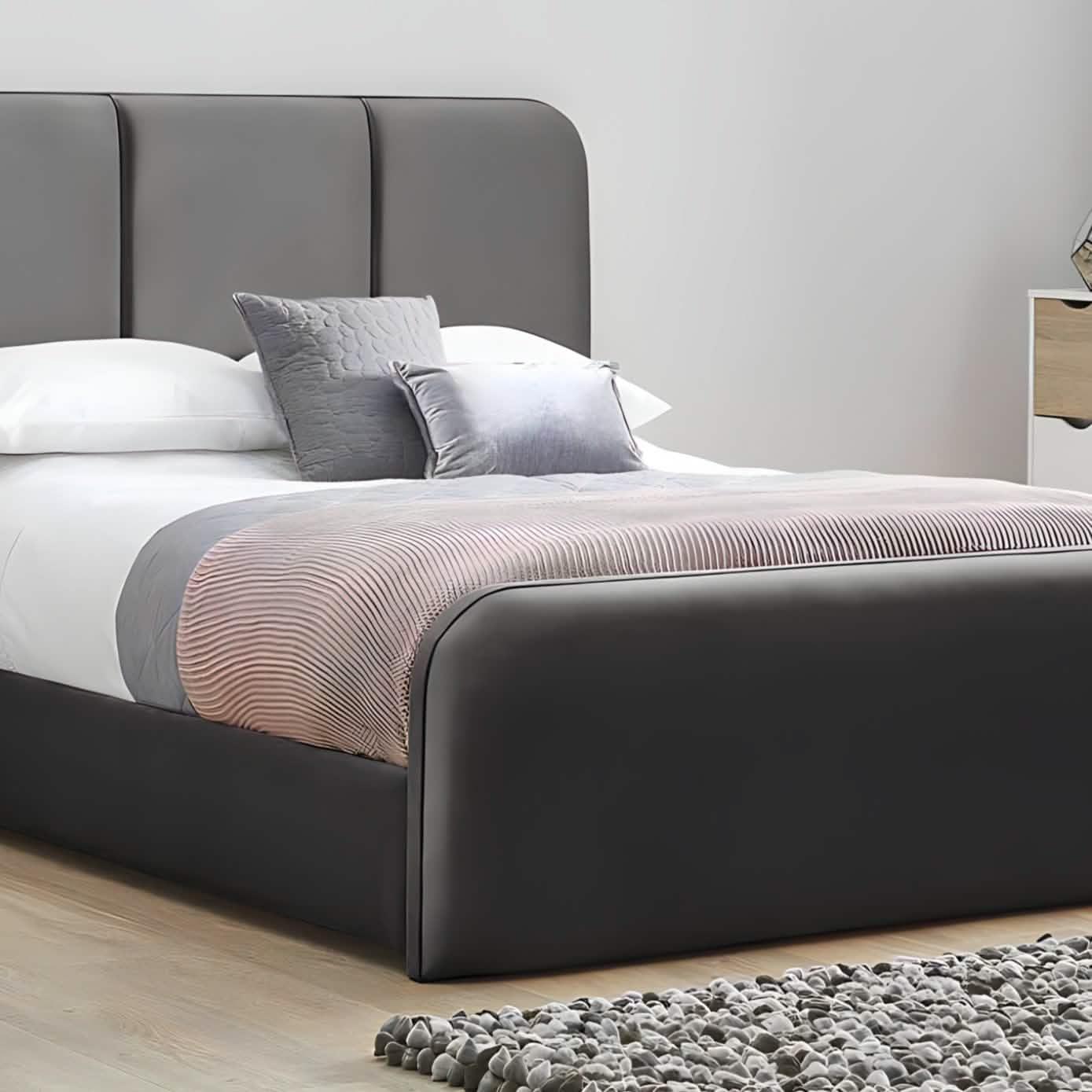 سرير كينج خشب كونتر، 160*195*110 سم