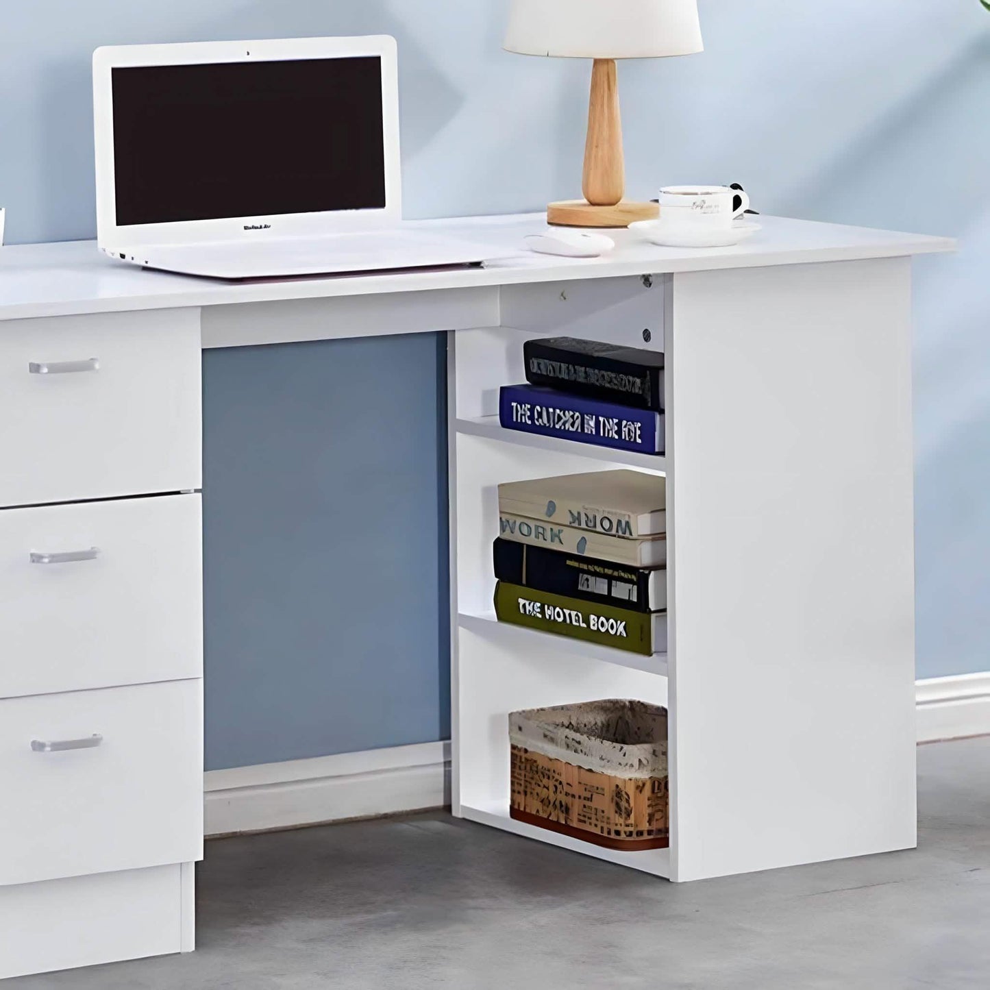 مكتب خشب ام دي اف، 120*45*75 سم