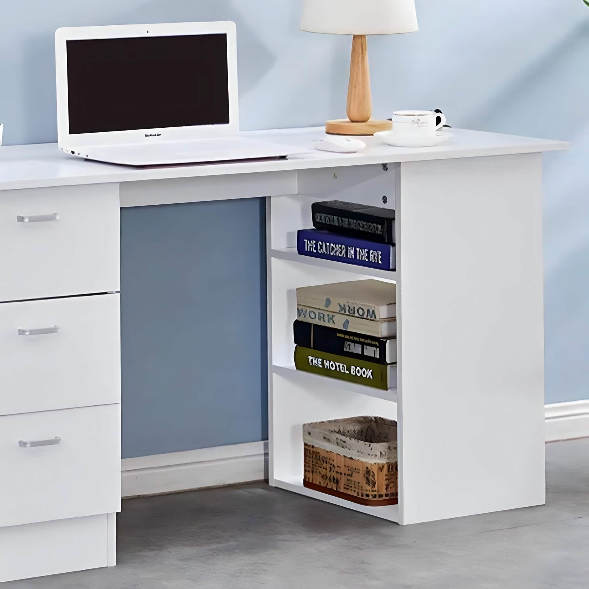 مكتب خشب ام دي اف، 120*45*75 سم