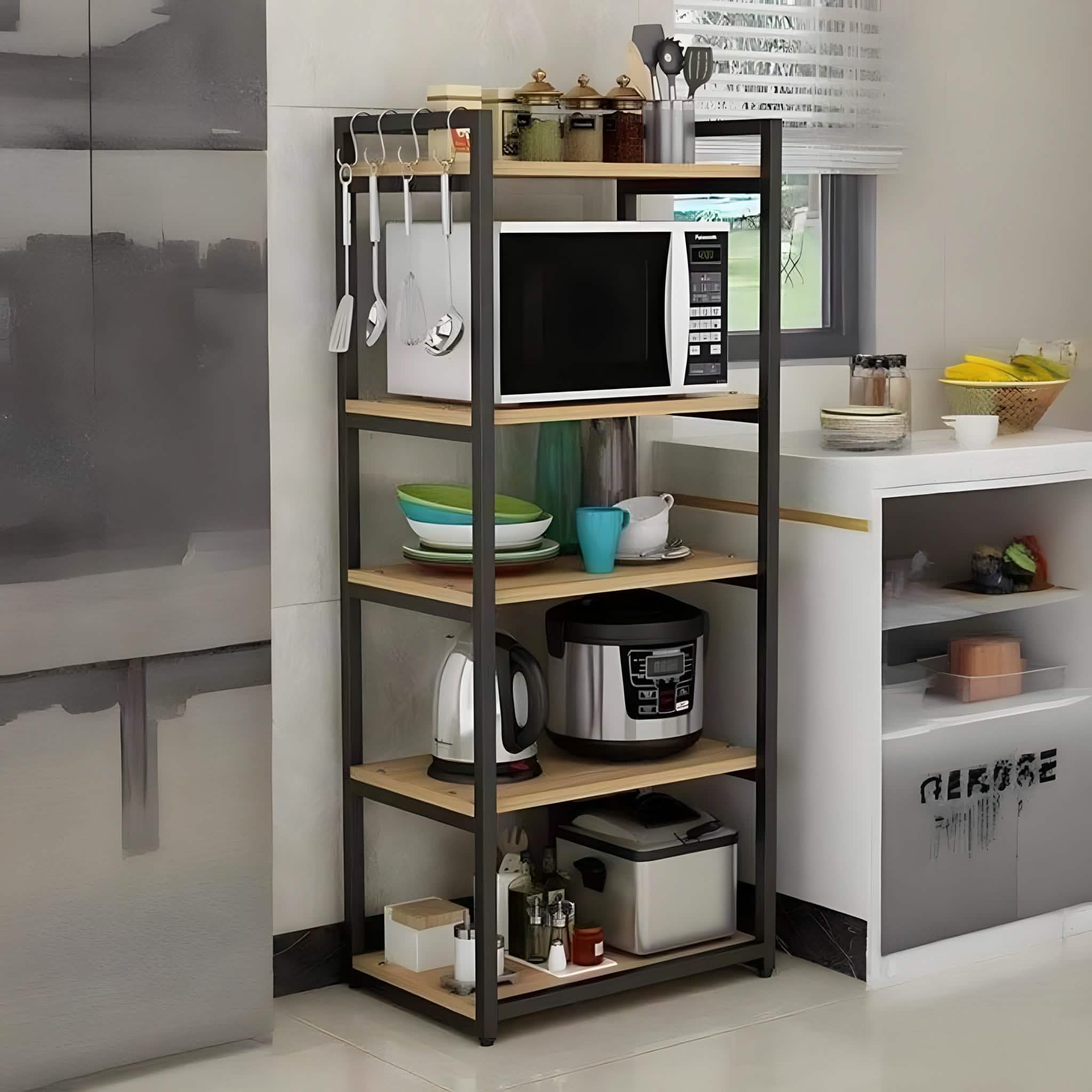 وحدة تخزين،معدن و خشب ام دي اف، 65*40*165 سم