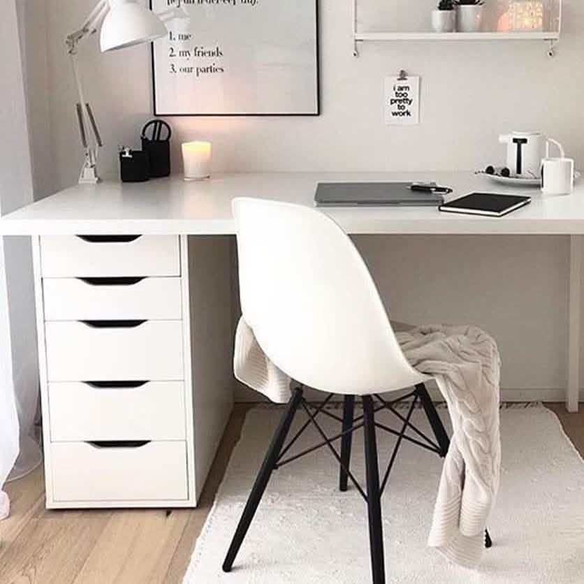 مكتب خشب ام دي اف، 120*45*75 سم