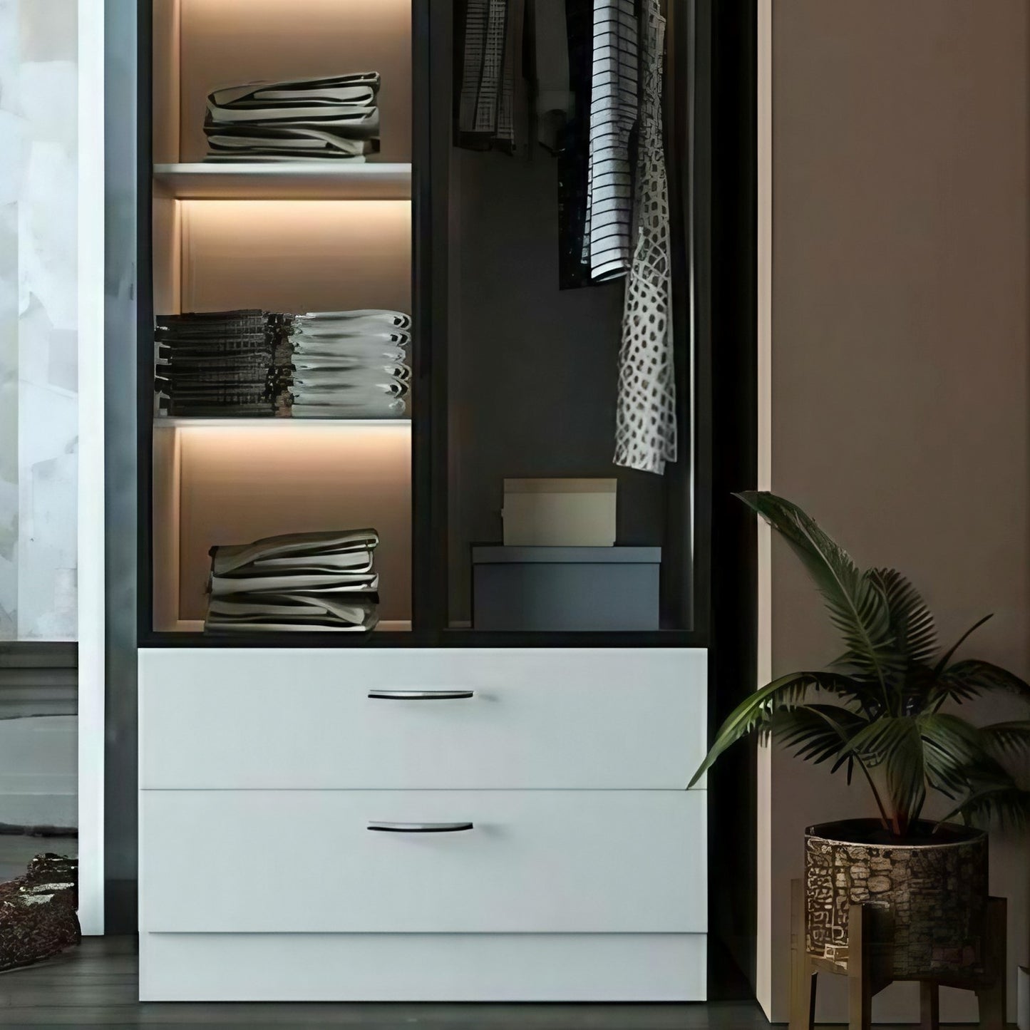 دريسينج خشب ام دي اف أسباني، 100*54*200 سم