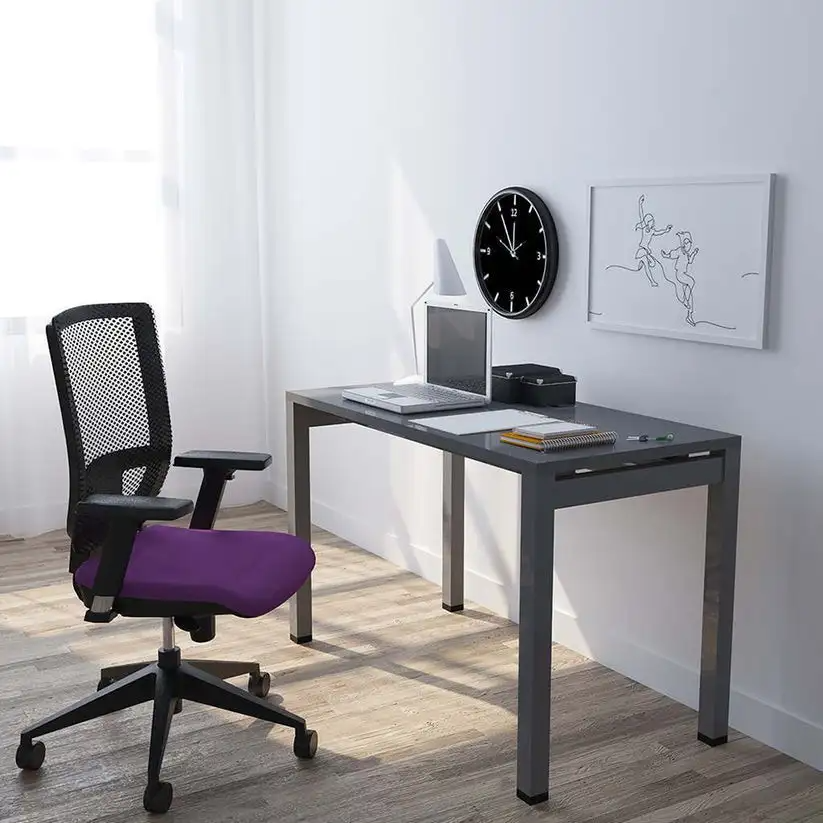 مكتب ام دي اف وستيل، 120*60*75 سم