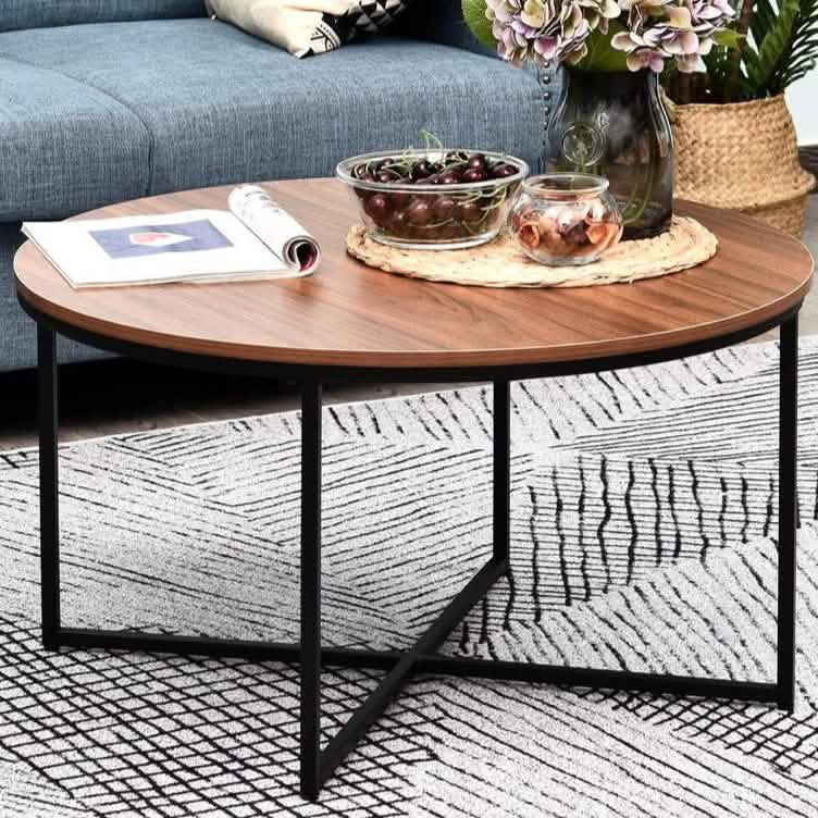 ترابيزة قهوة خشب ام دي اف 65*45 سم - FAD86 Fouad Store