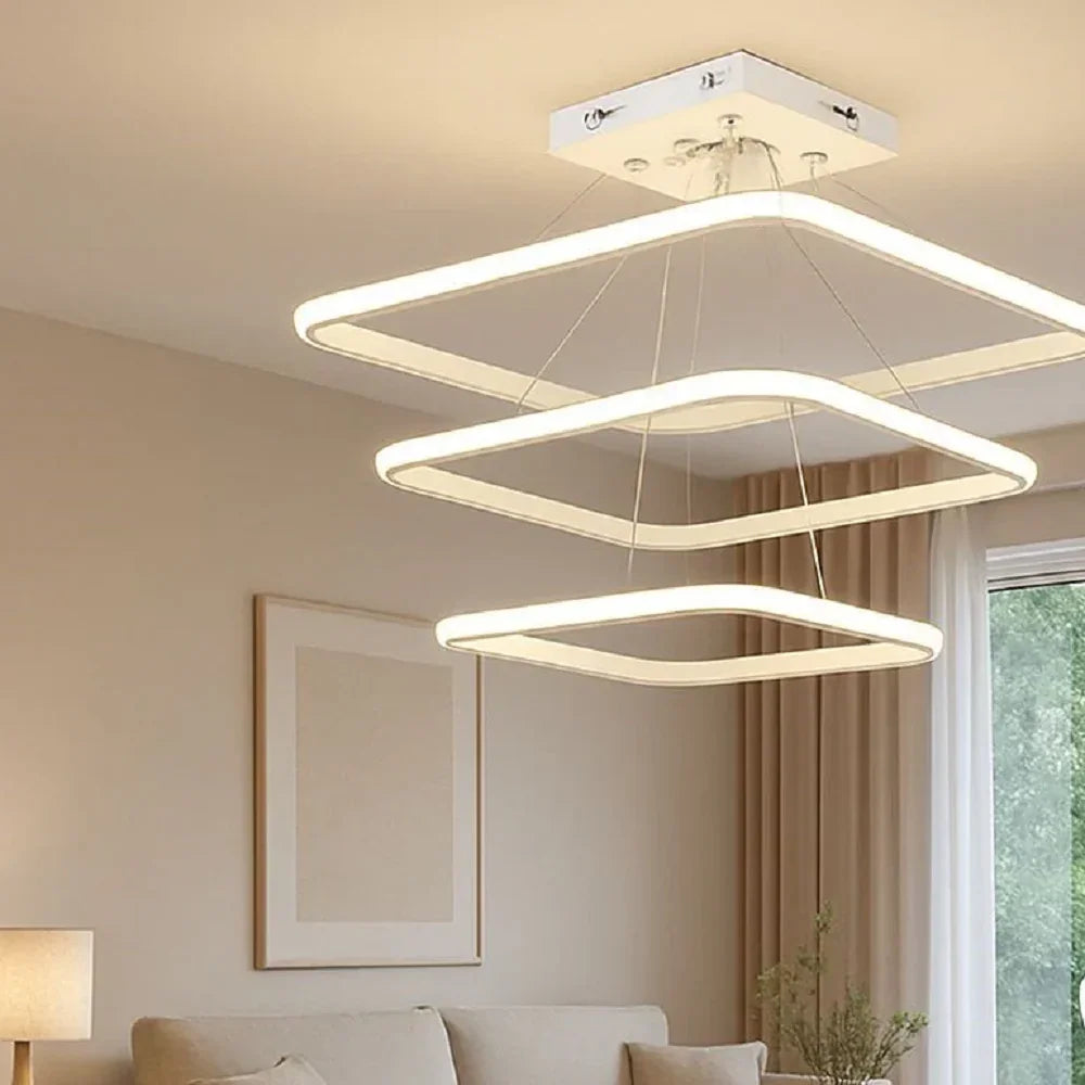 نجفة ستيل و بلاستيك، 60*60 سم