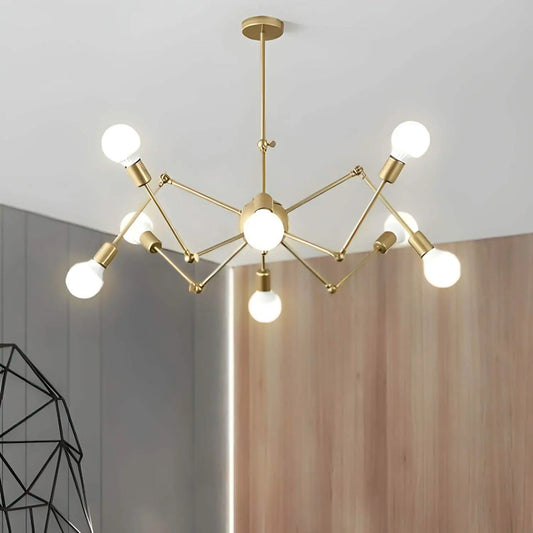 نجفة معدن 8 لمبات 120*60 سم - YLG250 Y-Lights