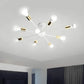 نجفة معدن 8 لمبات 78*35 سم - YLG258 Y-Lights