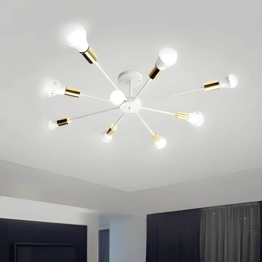 نجفة معدن 8 لمبات 78*35 سم - YLG258 Y-Lights