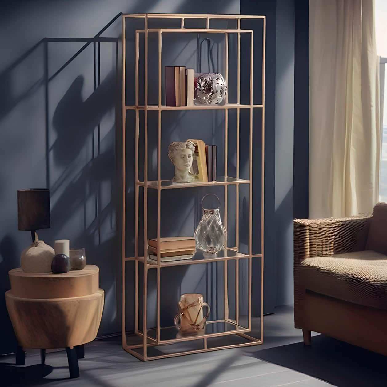 وحدة أرفف معدن  80*30*200 سم - RON22 Royal Iron