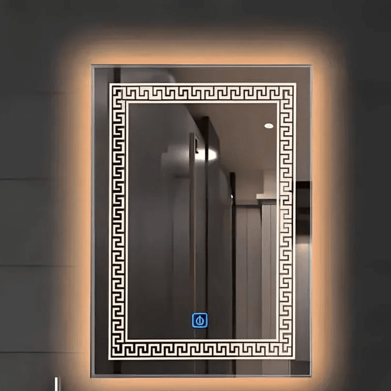 مرايا ليد جريش سمارت، 80*60 سم