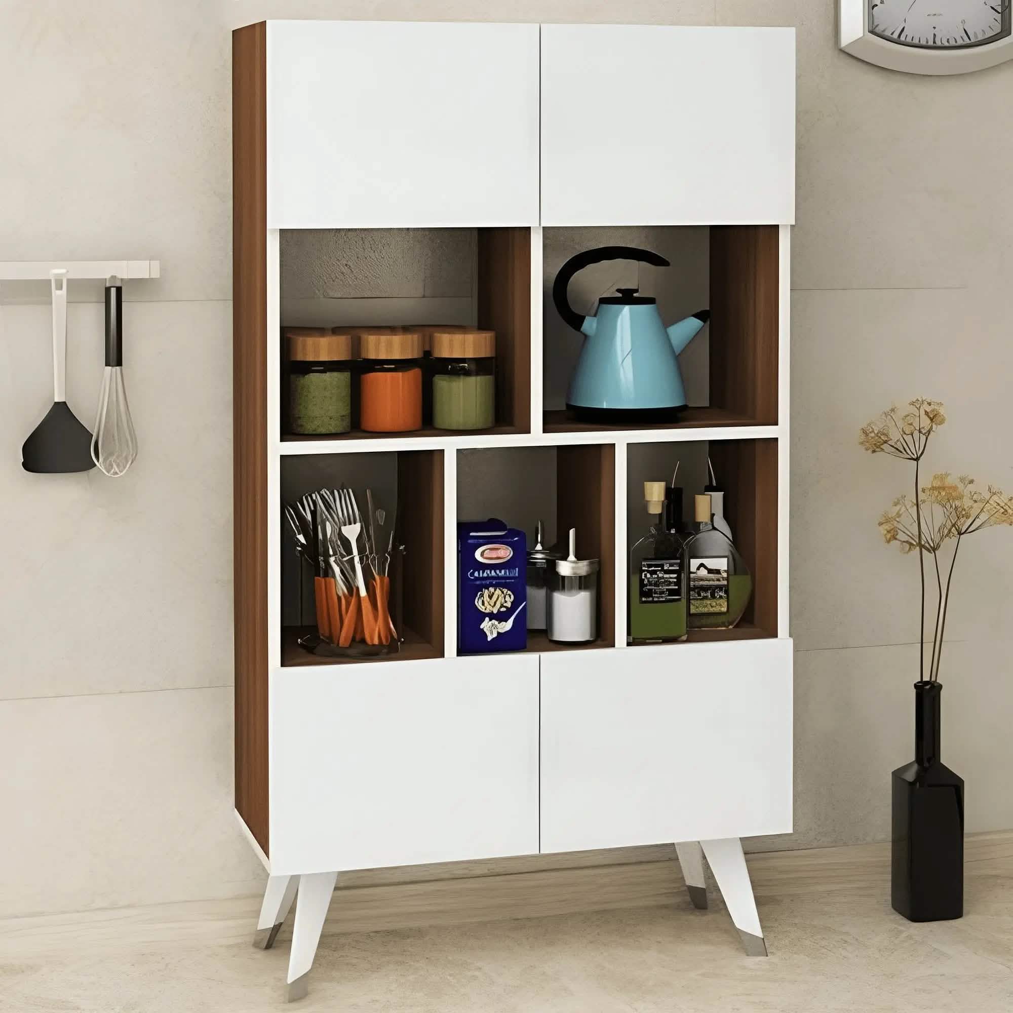 
وحدة تخزين خشب ام دي اف، 80*32*140 سم
