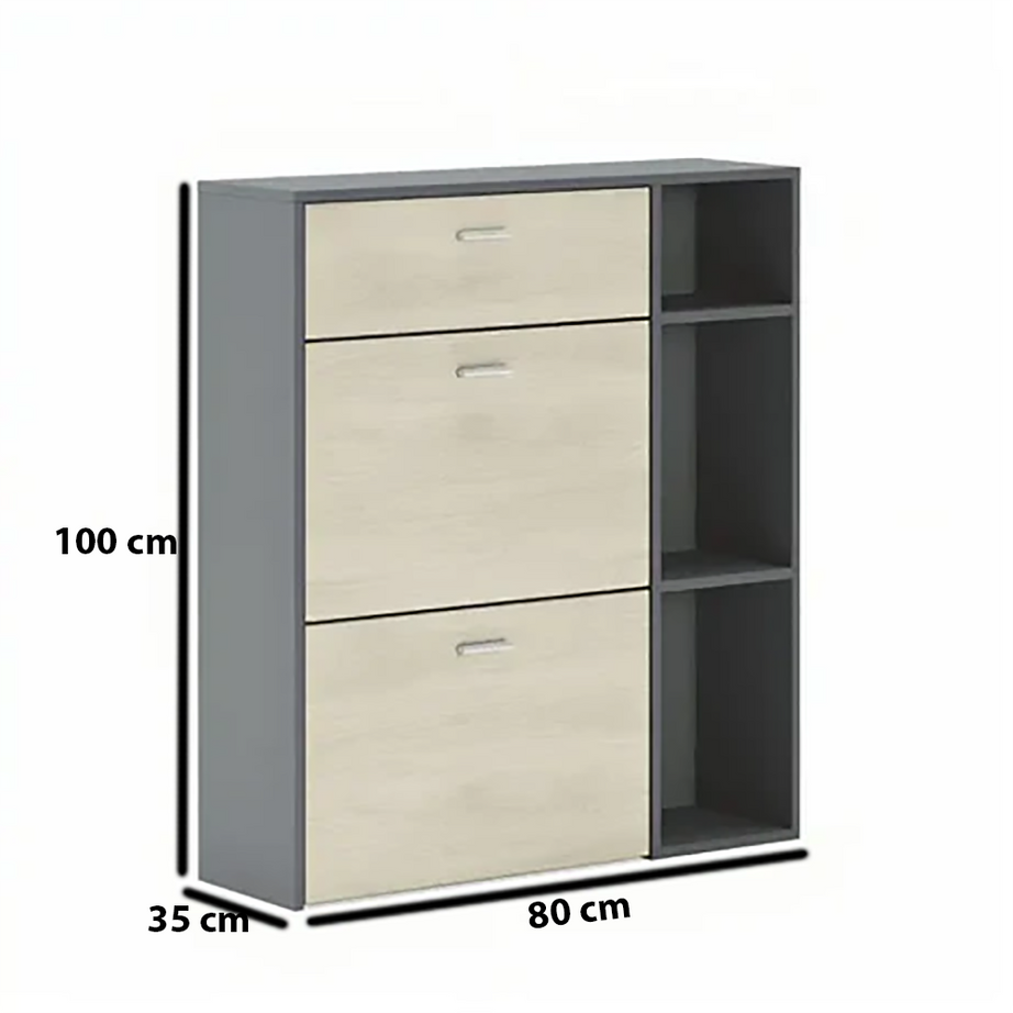 جزامة خشب ام دي اف اسباني، 80*35*100 سم