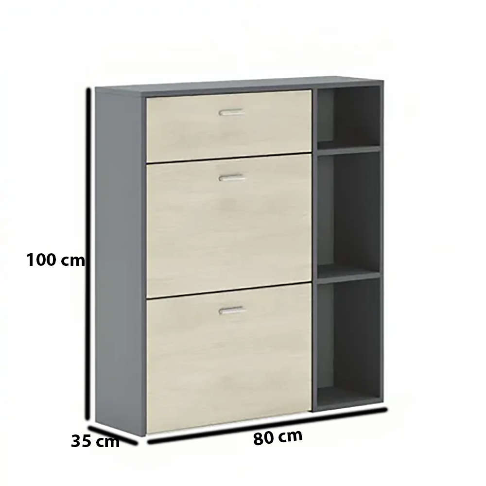 جزامة خشب ام دي اف اسباني، 80*35*100 سم