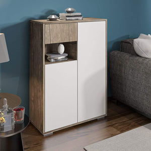 تسوق الأن من هومكس  جزامة احذية ام دي اف 80*35*112 سم  - ZAT31 بأفضل سعر وأفضل جودة 