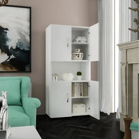 وحدة تخزين ام دي اف 80*40*160 سم - CLG27 - Homix