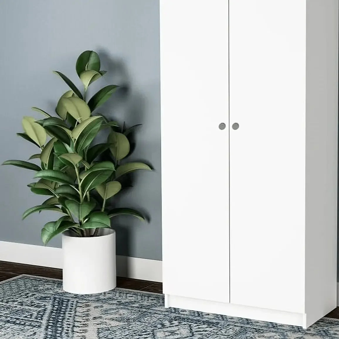 دولاب خشب ام دي اف، 80*40*180 سم