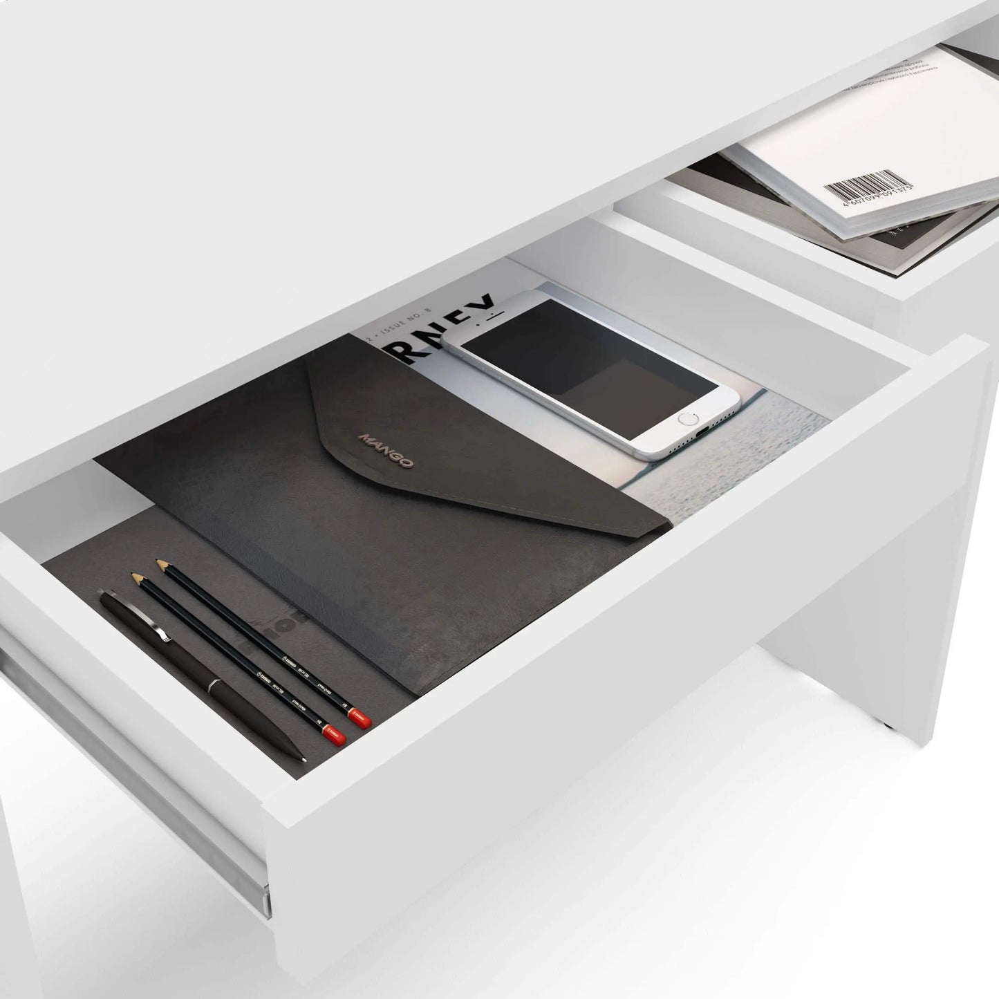 مكتب خشب ام دي اف 80*40*75 سم - FUN12 - Homix