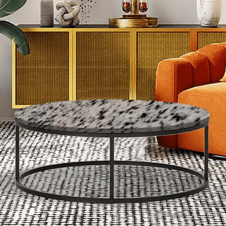 ترابيزة قهوة بسطح جرانيت 80*45 سم - LUS24 - Homix