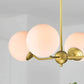 نجفة معدن و زجاج 80*45 سم - YLG12 - Homix