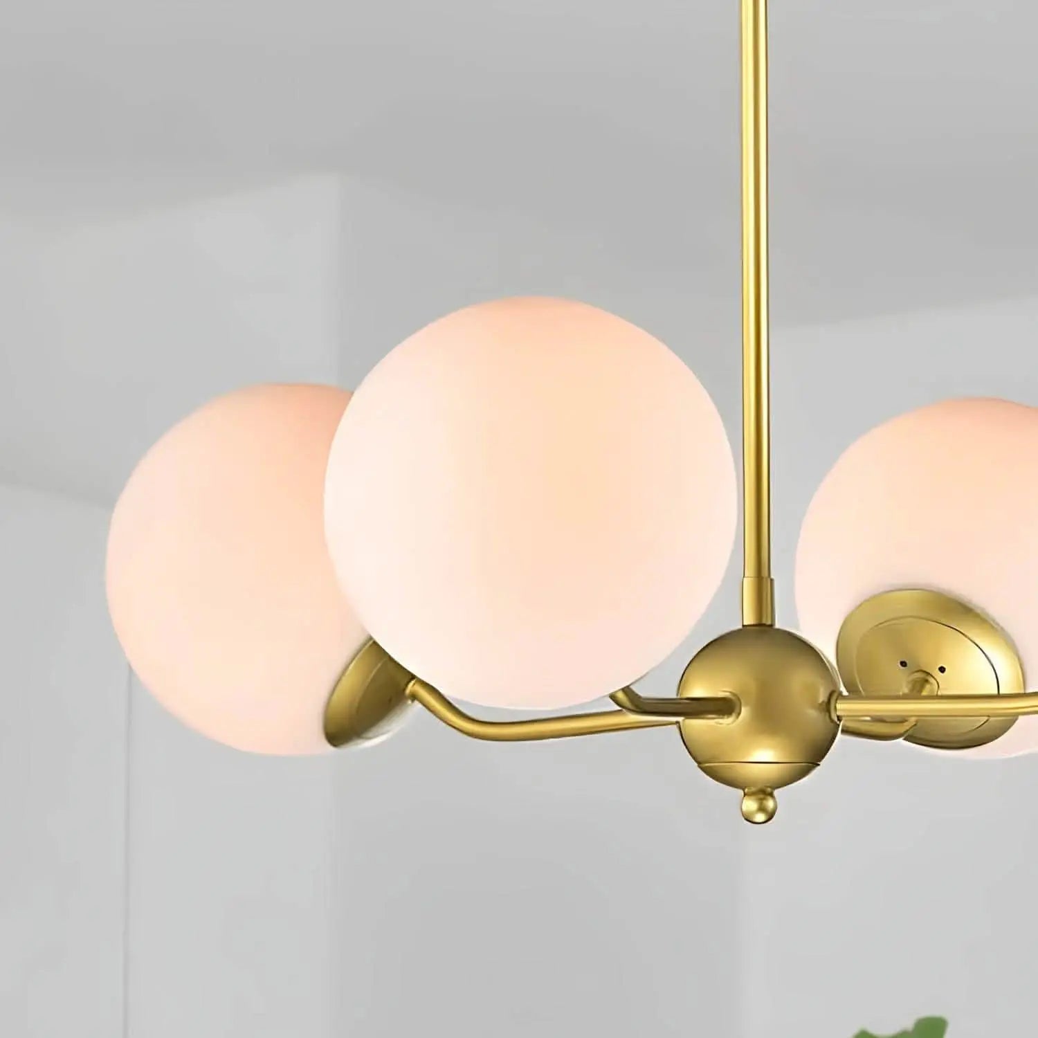 نجفة معدن و زجاج 80*45 سم - YLG12 - Homix