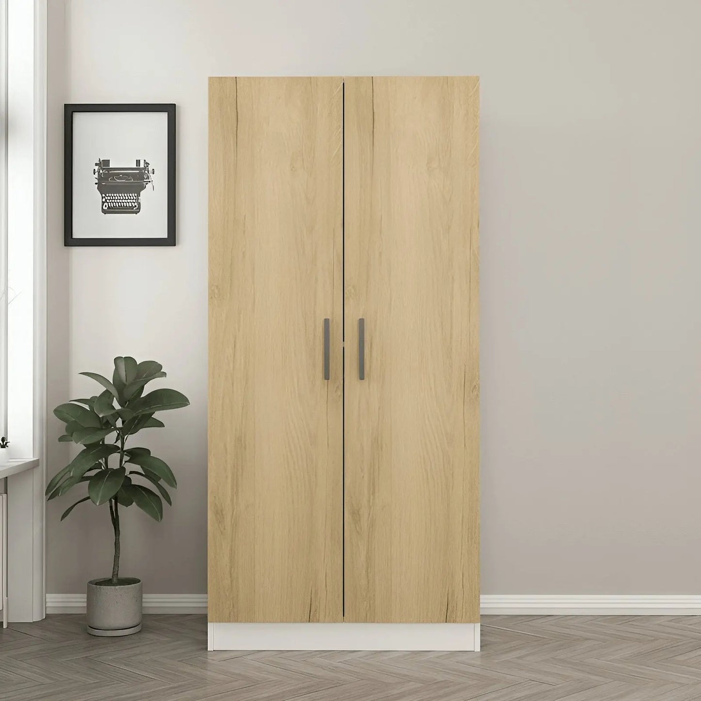 دولاب ام دي اف 80*50*180 سم - CLG150 - Homix