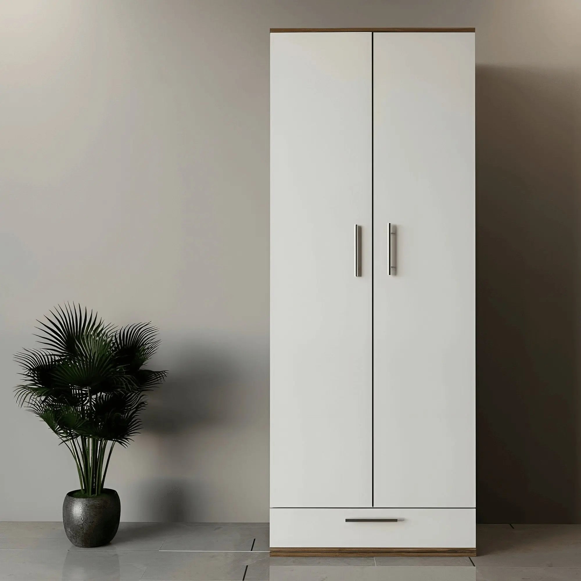 دولاب خشب ام دي اف، 80*50*180 سم