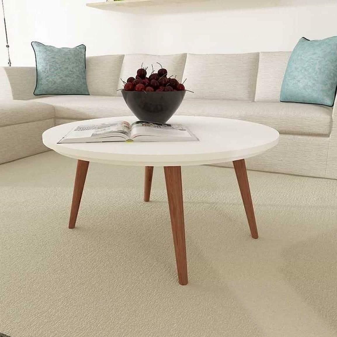 ترابيزة قهوة ام دي اف، 80*80*40 سم