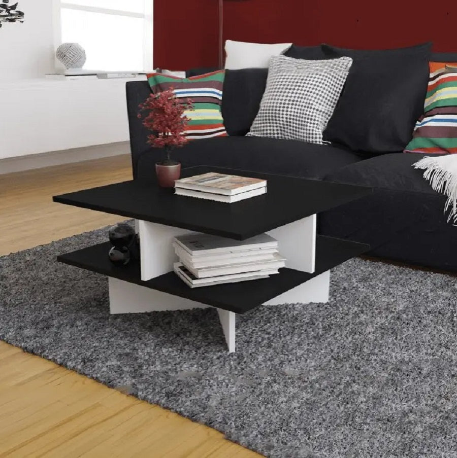 ترابيزة قهوة ام دي اف، 80*80*40 سم