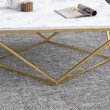 ترابيزة بسطح رخام 80*80*45 سم  - CH176 Cityhome