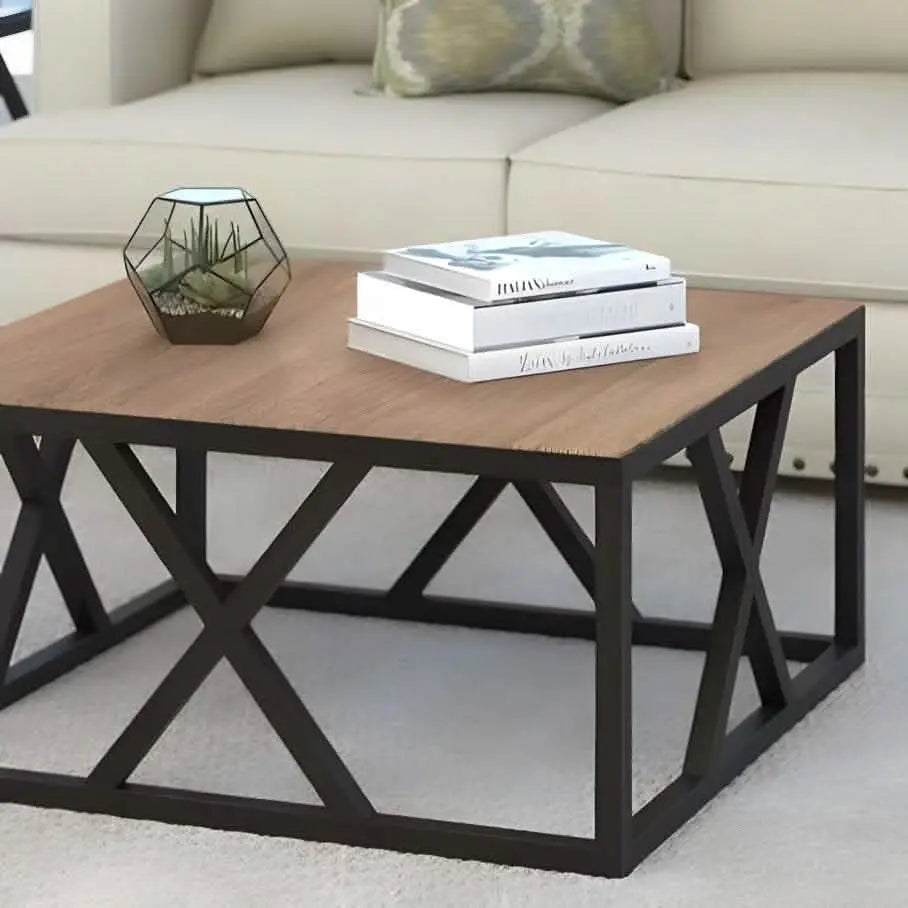 ترابيزة قهوة معدن 80*80*45 سم - CH239 Cityhome