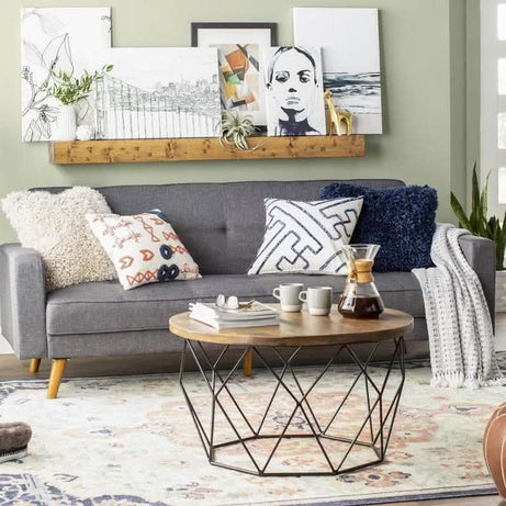 تسوق الأن من هومكس  ترابيزة قهوة معدن 80*80*45 سم - CH255 بأفضل سعر وأفضل جودة 