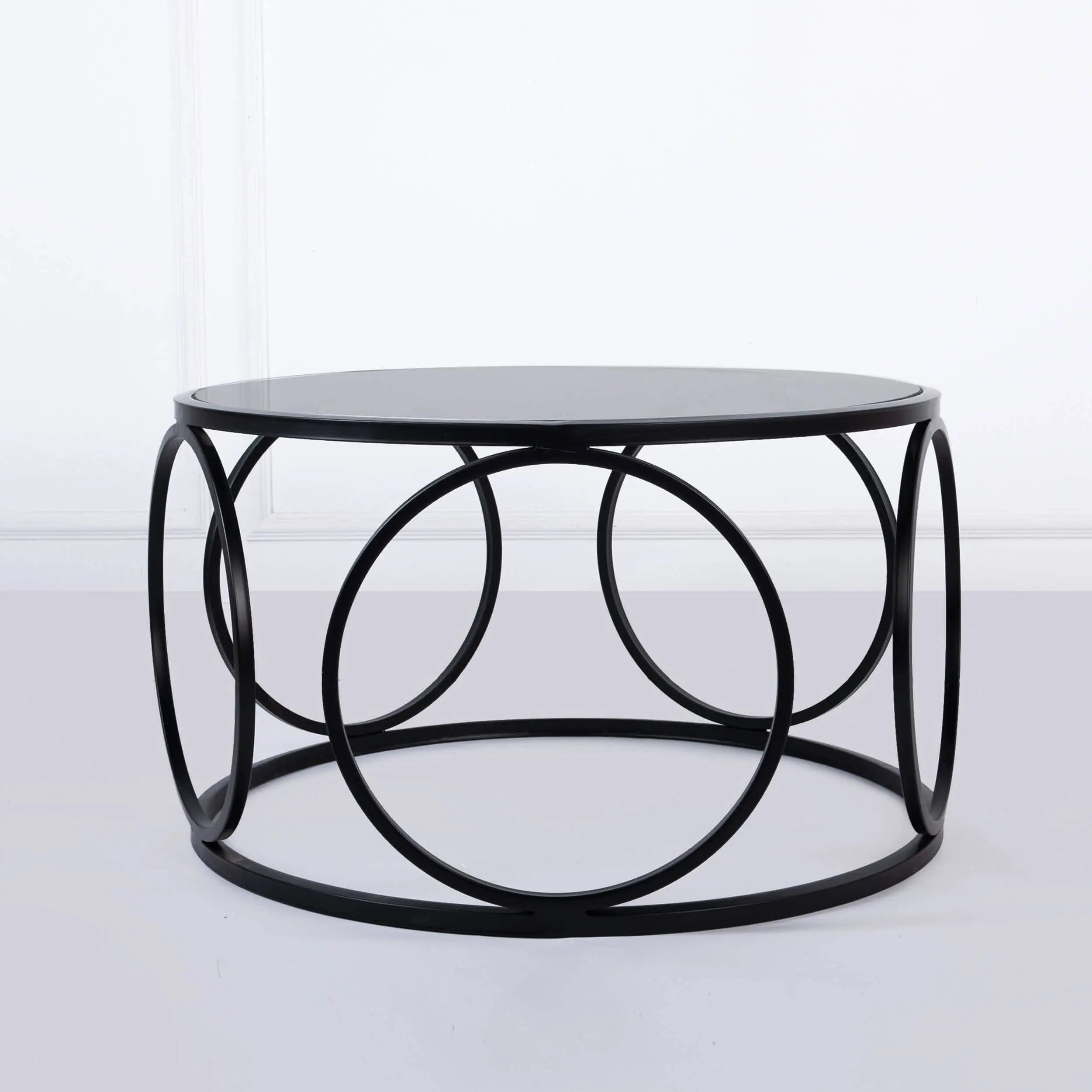 تسوق الأن من هومكس  ترابيزة قهوة دائرية 80*80*45 سم - CH266 بأفضل سعر وأفضل جودة 